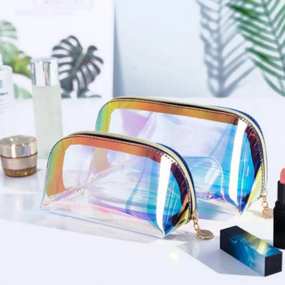 Large Capacity TPU Cosmetic Bag – Waterproof Transparent Travel Wash Bag