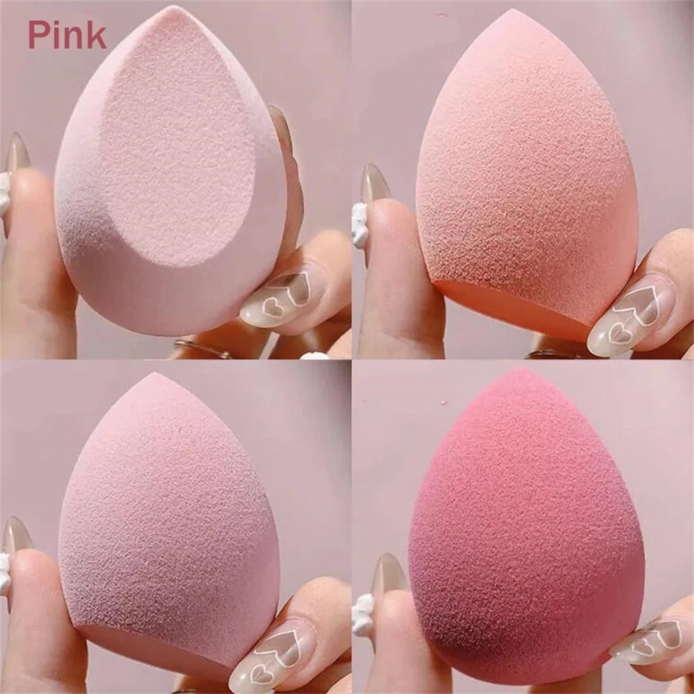 3/4pcs Soft Makeup Sponge Blender – Cosmetic Puff & Foundation Tool