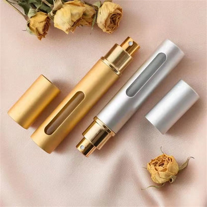 10ml Refillable Perfume Atomizer – Portable Aluminum Glass Sprayer