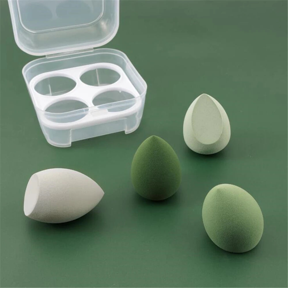 3/4pcs Soft Makeup Sponge Blender – Cosmetic Puff & Foundation Tool