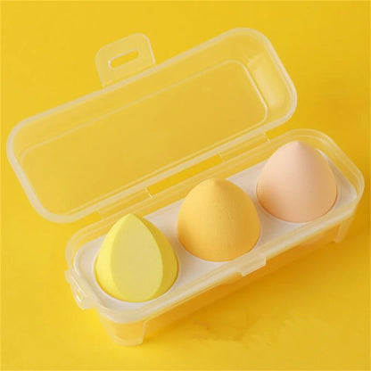 3/4pcs Soft Makeup Sponge Blender – Cosmetic Puff & Foundation Tool