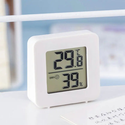 LCD Digital Thermometer Hygrometer – Wall-Mounted Temperature & Humidity Gauge