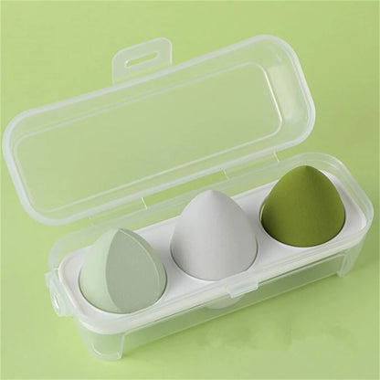 3/4pcs Soft Makeup Sponge Blender – Cosmetic Puff & Foundation Tool