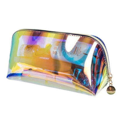 Large Capacity TPU Cosmetic Bag – Waterproof Transparent Travel Wash Bag