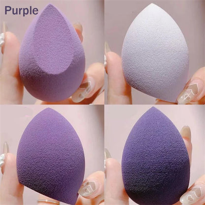 3/4pcs Soft Makeup Sponge Blender – Cosmetic Puff & Foundation Tool